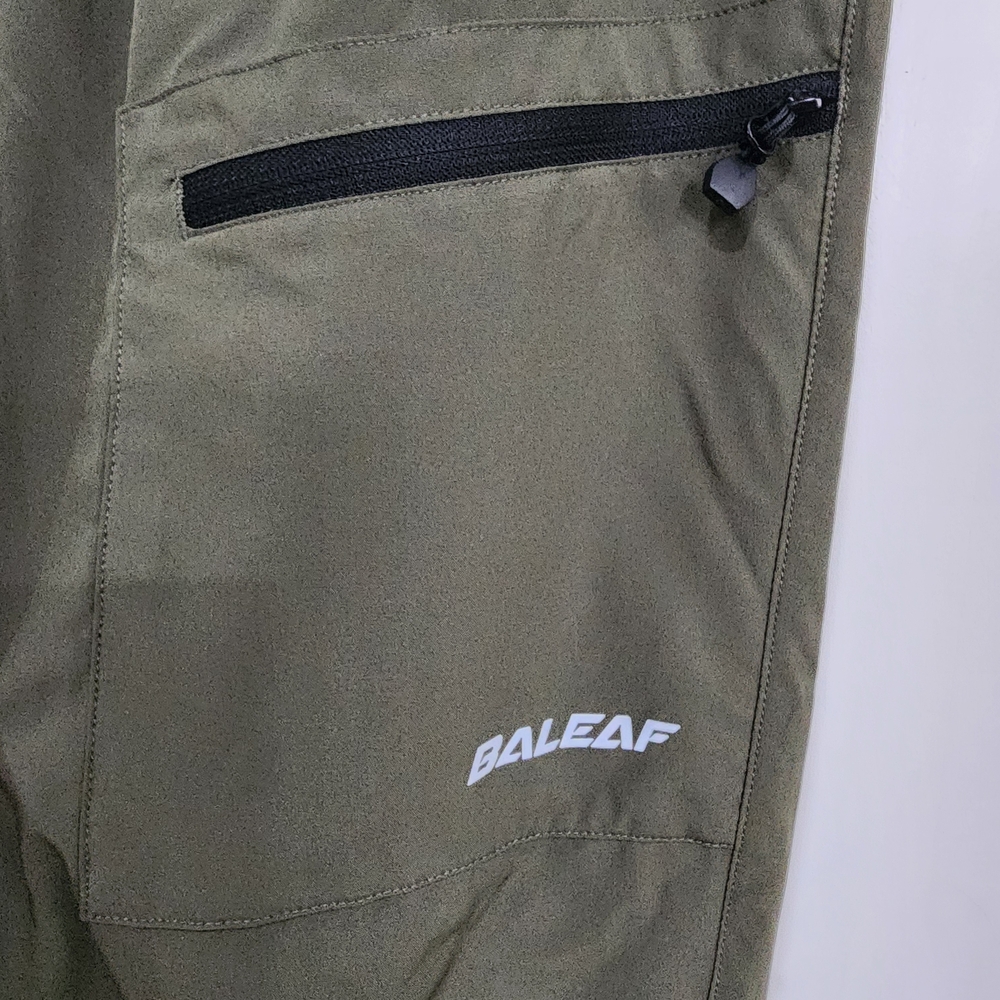 baleaf Olive Green Lightweight Cargo Joggers - Picture 5 of 13